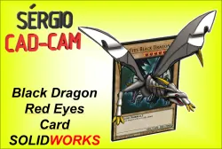Black Dragon Red Eyes - card