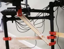 Brace brackets for Alesis Nitro Max frame