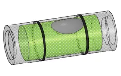 bubble level D9.5 L25