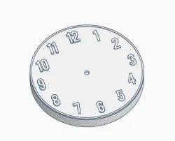 Clock, Simple Design