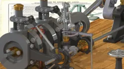 Corliss Steam Engine (Máquina de Vapor Corliss)