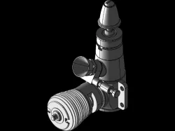 COX 009 1.5 CC MODEL ENGINE CONTROL LINE