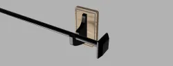 Curtain rod hanger