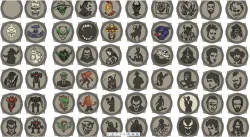 DND Tokens characters