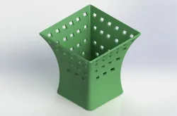 Dust bin 3D Design