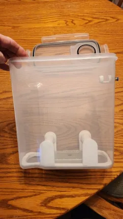 Easy Filament Drybox - snap in place, no bolts