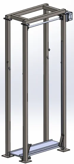 Electric chain lift platform