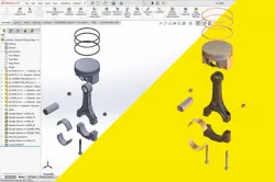 ENGINE PISTON ASSEMBLY