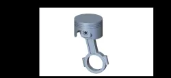 Engine piston assembly