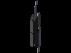 espagnolette panel lock