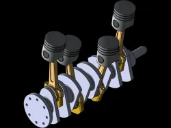 Four Stroke Engine Assembly
