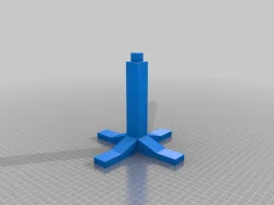 Free standing hat rack 