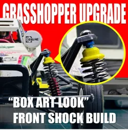 Front Shock Ball End Upgrade for Tamiya Grasshopper