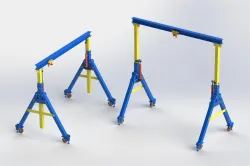 Gantry Crane Hoist Adjustable