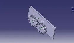 Gear Assembly and Simulation
