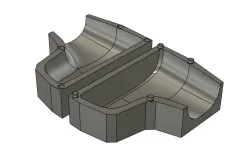 Gnome boot shaped molding