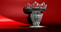 Gothic votive candle holder