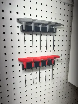 Harbor Freight Hex/Allen T-Handle Pegboard Holder