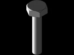 Hexagonal Nut & Bolt