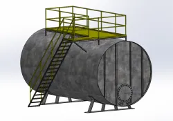 Industrial Diesel Storage Tank (42500 L)