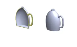 Jar with handle