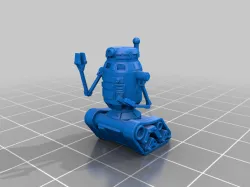 Kit-bashed Robot Miniature