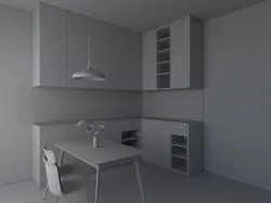 Kitchen Set 3D Concept for Sketchup