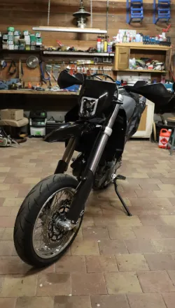 KTM LC4 640 Adapter Lichtmaske XDure GP1 / Temp. Display