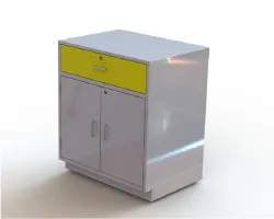 LAB FURNITURE CABINET ONE DRAWER TWO SHUTTER