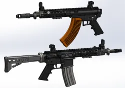 Lr300 and ar47(psa ks47 bufferless)