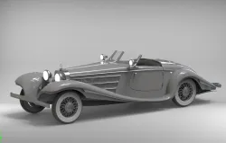 MERCEDES 500K REPLICATION PROJECT 1860 x5250(Long  tail )