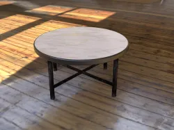 Mini Round Table WELDMENT