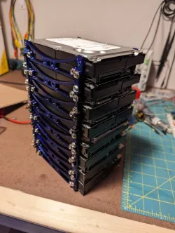 Modular HDD rack