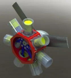 Motor Radial/Radial Engine