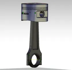Piston and Connecting Rod Mechanism