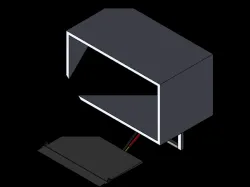 Platform hidraulic form truck