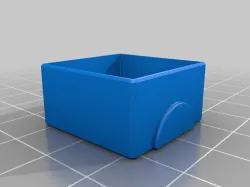 Pool chalk holder