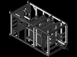 press machine hot & cold plastic recycling