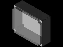 QUADRO DE COMANDO 250 x 200 H = 100