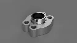 SAE 2 IN CLASS 62 SPLIT CLAP WITH WELD SPOOL