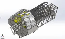 Sand washing plant machine