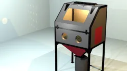Sandblasting cabinet
