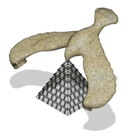 Scifinder Magic Balancing Bird with Pyramid Stand