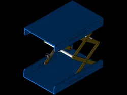 scissor table