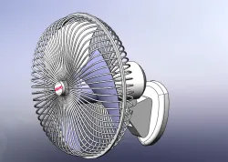 simple wall fan