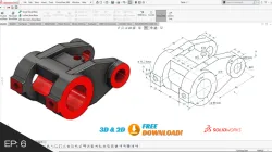 Solidworks - Beginner Tutorials | Component Modelling | EP 5 & 6