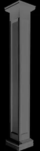 Square Recessed Panel Columns