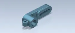 Studycadcam 3D CAD Exercise 520 D/ Anchor Bracket /Autodesk Inventor Pro