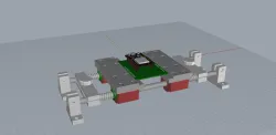 Support PCB microscope USB