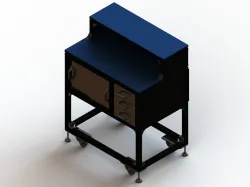 T-Slot Profile Workstations for MOD900W 3D model